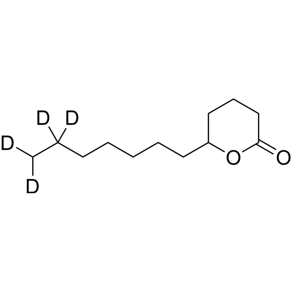 6-Heptyltetrahydro-2H-pyran-2-one-d4 1394230-38-6